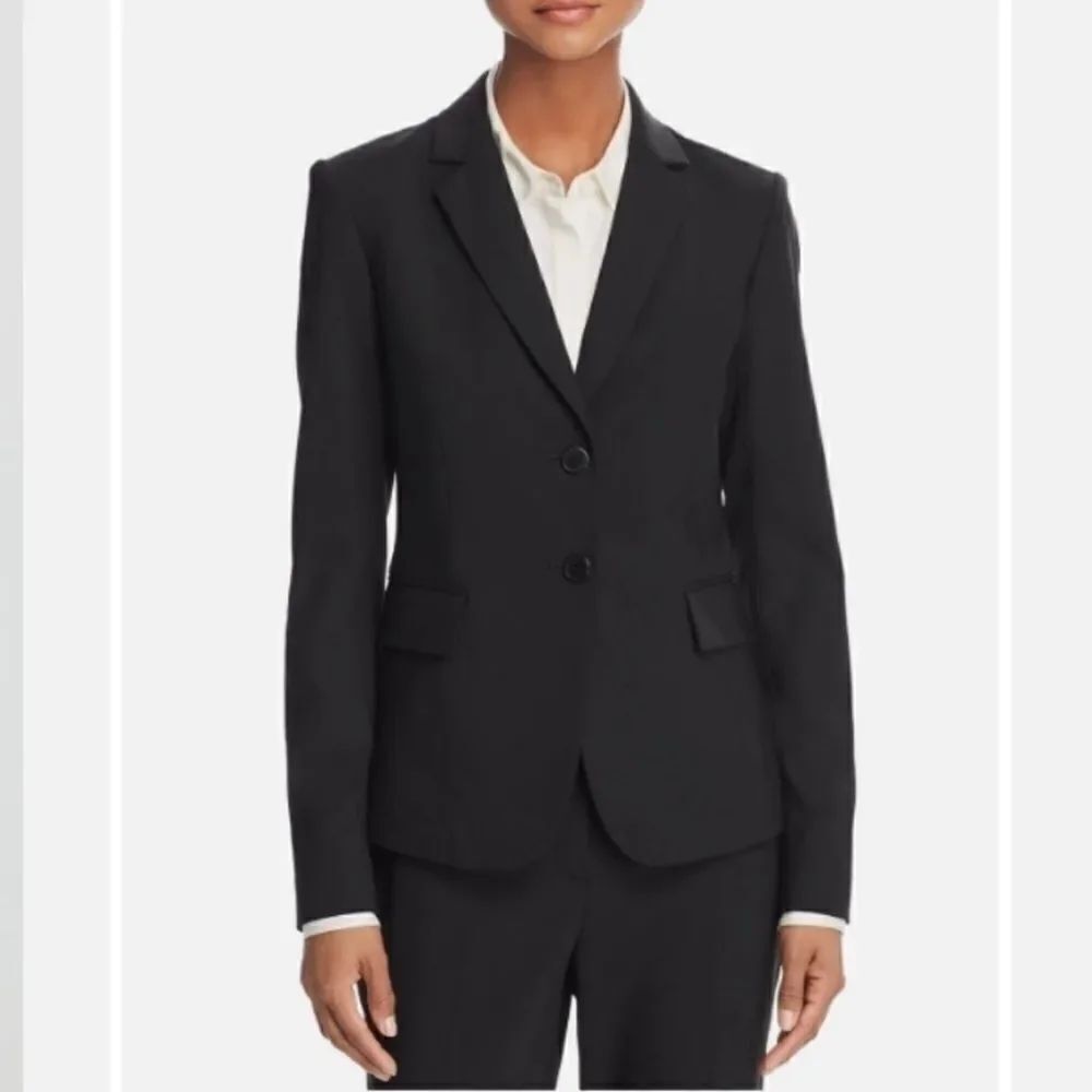 Theory Suzanne B Tuxedo Black Blazer Size Small